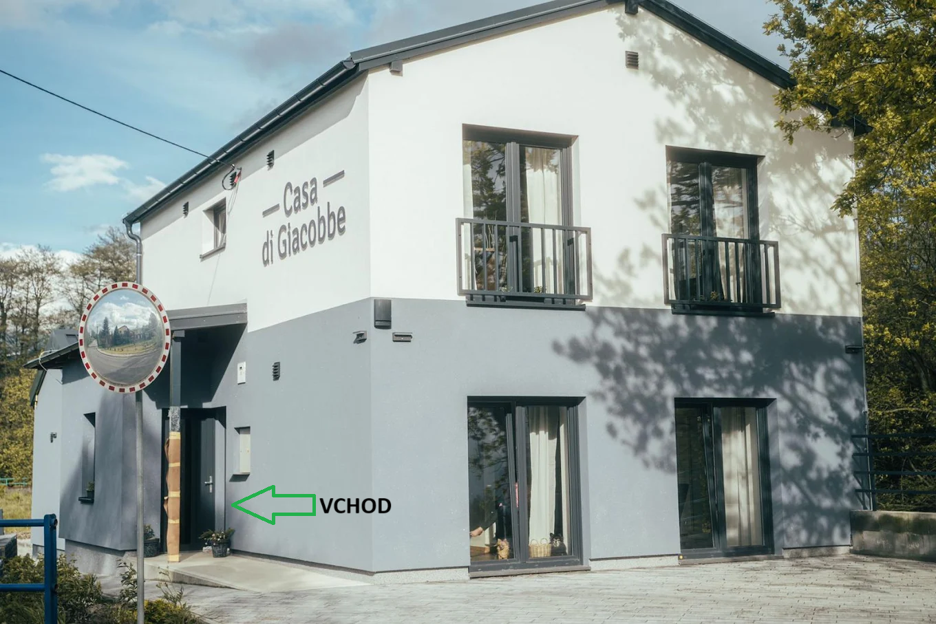 Casa di Giacobbe vchod